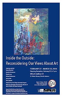 inside the outside publication poster